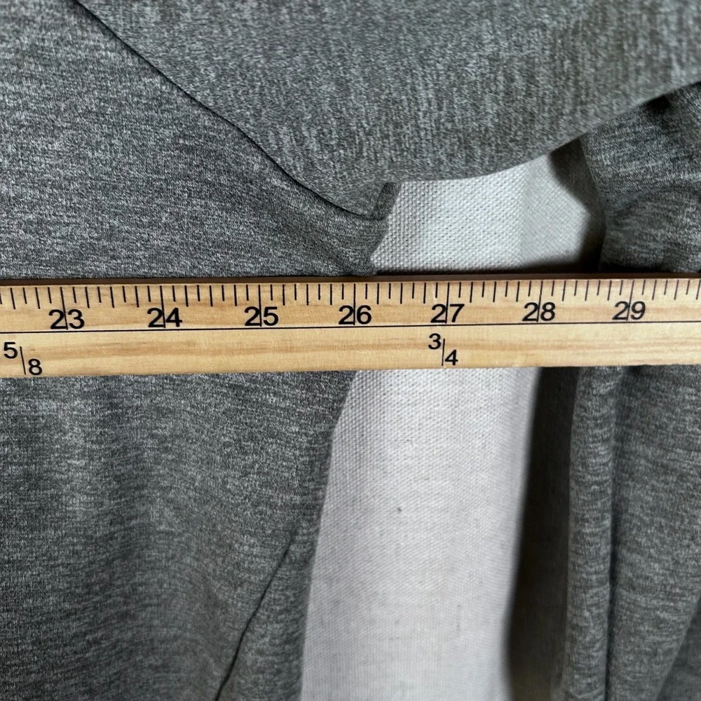 Nike Dri-FIT Mens XL Gray Heather Quarter Zip Pullover Fleece Training‎ Sweater